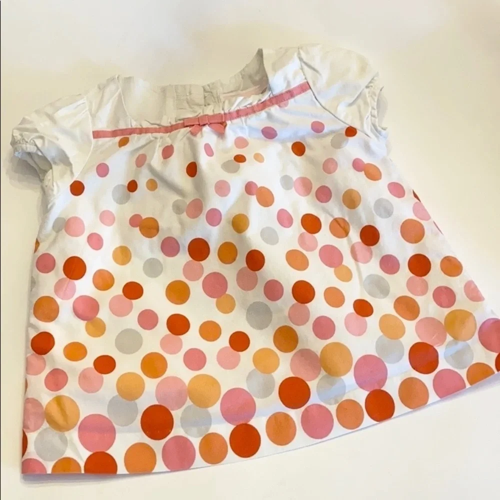 Janie and Jack Infant Polka Dot Summer Dress